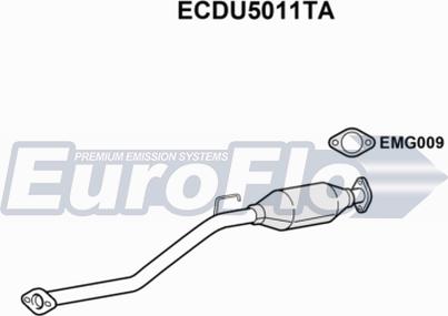 EuroFlo ECDU5011TA - Catalizzatore autozon.pro