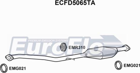 EuroFlo ECFD5065TA - Catalizzatore autozon.pro