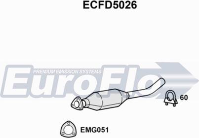 EuroFlo ECFD5026 - Catalizzatore autozon.pro