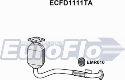 EuroFlo ECFD1111TA - Catalizzatore autozon.pro