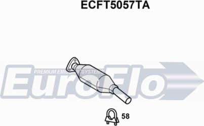 EuroFlo ECFT5057TA - Catalizzatore autozon.pro