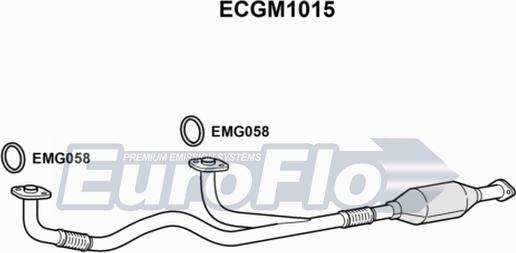 EuroFlo ECGM1015 - Catalizzatore autozon.pro