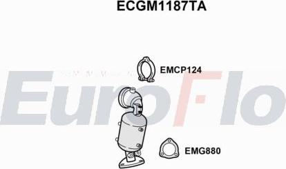 EuroFlo ECGM1187TA - Catalizzatore autozon.pro