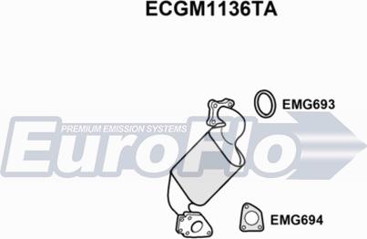 EuroFlo ECGM1136TA - Catalizzatore autozon.pro