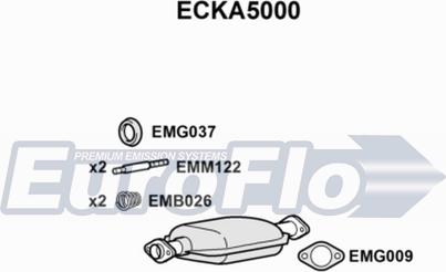 EuroFlo ECKA5000 - Catalizzatore autozon.pro