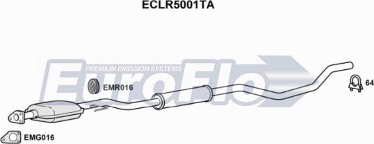 EuroFlo ECLR5001TA - Catalizzatore autozon.pro