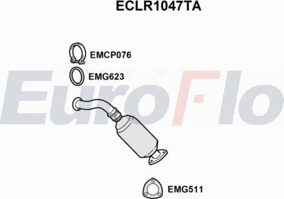 EuroFlo ECLR1047TA - Catalizzatore autozon.pro