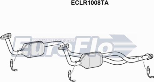 EuroFlo ECLR1008TA - Catalizzatore autozon.pro