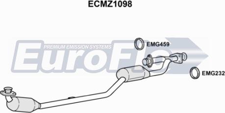 EuroFlo ECMZ1098 - Catalizzatore autozon.pro