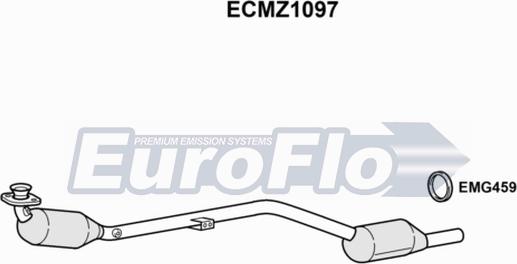 EuroFlo ECMZ1097 - Catalizzatore autozon.pro