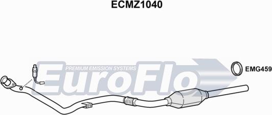 EuroFlo ECMZ1040 - Catalizzatore autozon.pro