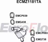 EuroFlo ECMZ1181TA - Catalizzatore autozon.pro