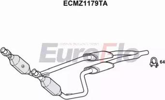 EuroFlo ECMZ1179TA - Catalizzatore autozon.pro