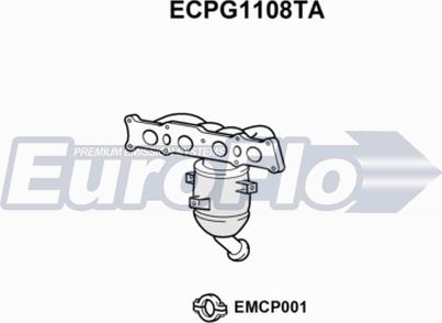 EuroFlo ECPG1108TA - Catalizzatore autozon.pro