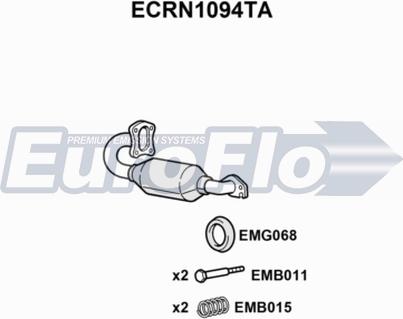 EuroFlo ECRN1094TA - Catalizzatore autozon.pro