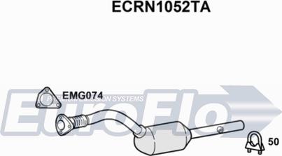 EuroFlo ECRN1052TA - Catalizzatore autozon.pro