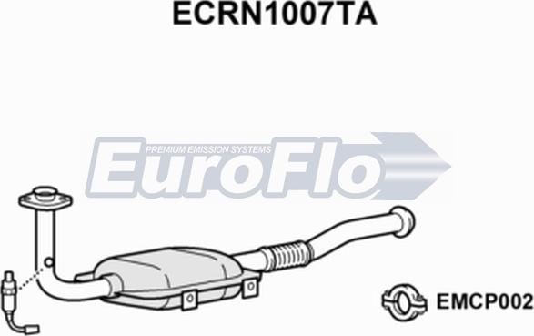 EuroFlo ECRN1007TA - Catalizzatore autozon.pro