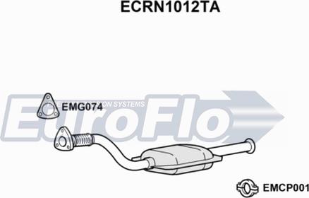 EuroFlo ECRN1012TA - Catalizzatore autozon.pro