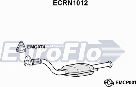 EuroFlo ECRN1012 - Catalizzatore autozon.pro