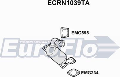 EuroFlo ECRN1039TA - Catalizzatore autozon.pro