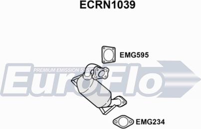 EuroFlo ECRN1039 - Catalizzatore autozon.pro