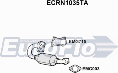 EuroFlo ECRN1035TA - Catalizzatore autozon.pro