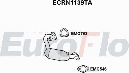 EuroFlo ECRN1139TA - Catalizzatore autozon.pro