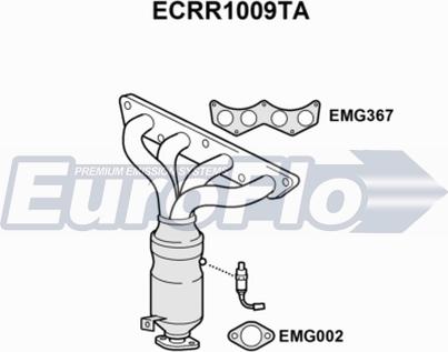 EuroFlo ECRR1009TA - Catalizzatore autozon.pro