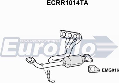 EuroFlo ECRR1014TA - Catalizzatore autozon.pro