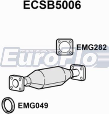 EuroFlo ECSB5006 - Catalizzatore autozon.pro