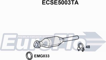 EuroFlo ECSE5003TA - Catalizzatore autozon.pro