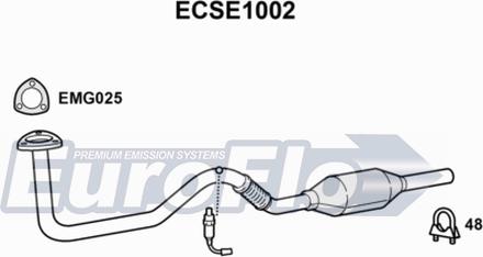 EuroFlo ECSE1002 - Catalizzatore autozon.pro