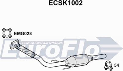 EuroFlo ECSK1002 - Catalizzatore autozon.pro