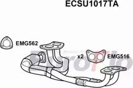 EuroFlo ECSU1017TA - Catalizzatore autozon.pro