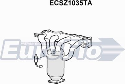 EuroFlo ECSZ1035TA - Catalizzatore autozon.pro