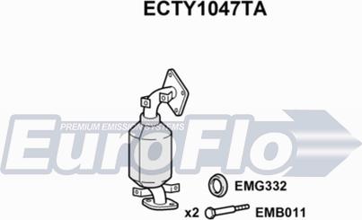 EuroFlo ECTY1047TA - Catalizzatore autozon.pro