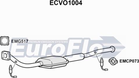 EuroFlo ECVO1004 - Catalizzatore autozon.pro