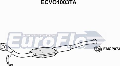 EuroFlo ECVO1003TA - Catalizzatore autozon.pro