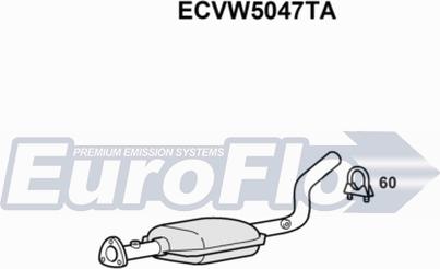 EuroFlo ECVW5047TA - Catalizzatore autozon.pro