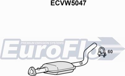 EuroFlo ECVW5047 - Catalizzatore autozon.pro