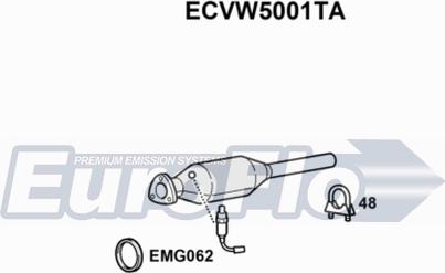 EuroFlo ECVW5001TA - Catalizzatore autozon.pro