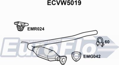 EuroFlo ECVW5019 - Catalizzatore autozon.pro