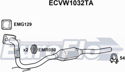 EuroFlo ECVW1032TA - Catalizzatore autozon.pro