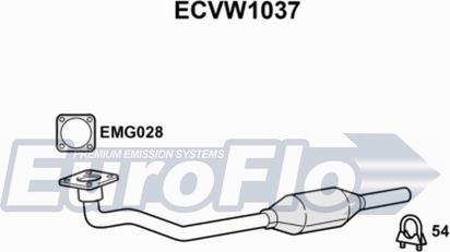 EuroFlo ECVW1037 - Catalizzatore autozon.pro