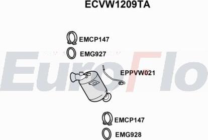 EuroFlo ECVW1209TA - Catalizzatore autozon.pro