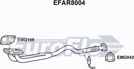 EuroFlo EFAR8004 - Tubo gas scarico autozon.pro