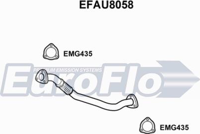 EuroFlo EFAU8058 - Tubo gas scarico autozon.pro