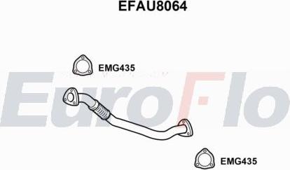 EuroFlo EFAU8064 - Tubo gas scarico autozon.pro