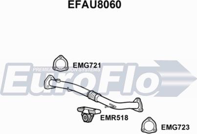 EuroFlo EFAU8060 - Tubo gas scarico autozon.pro