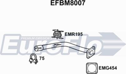 EuroFlo EFBM8007 - Tubo gas scarico autozon.pro